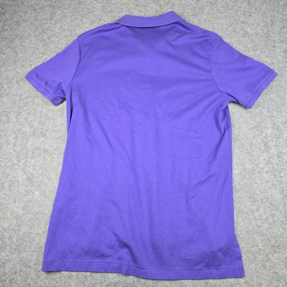 Polo Ralph Lauren‎ Polo Shirt Men's XL Purple Soft Cotton Neon Green Pony Preppy